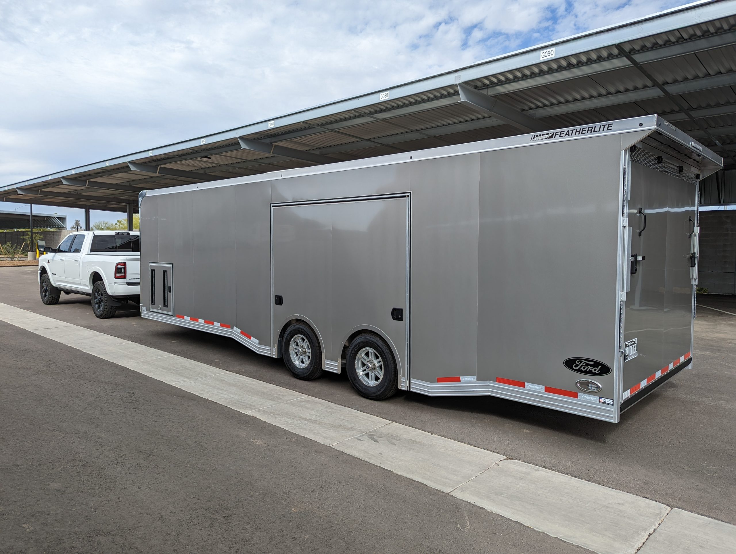 2022 Featherlite 28’ Enclosed Car Trailer
