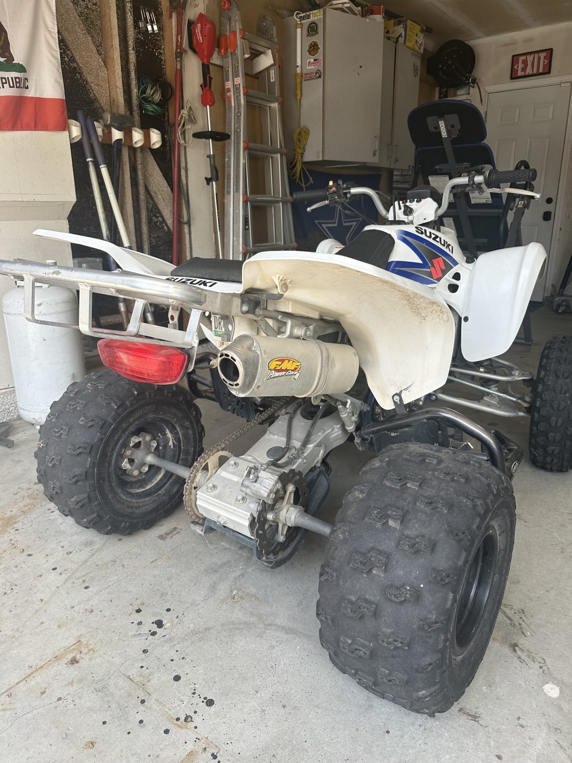 2006 Suzuki 400 quad sport Str8Up Toy Trader