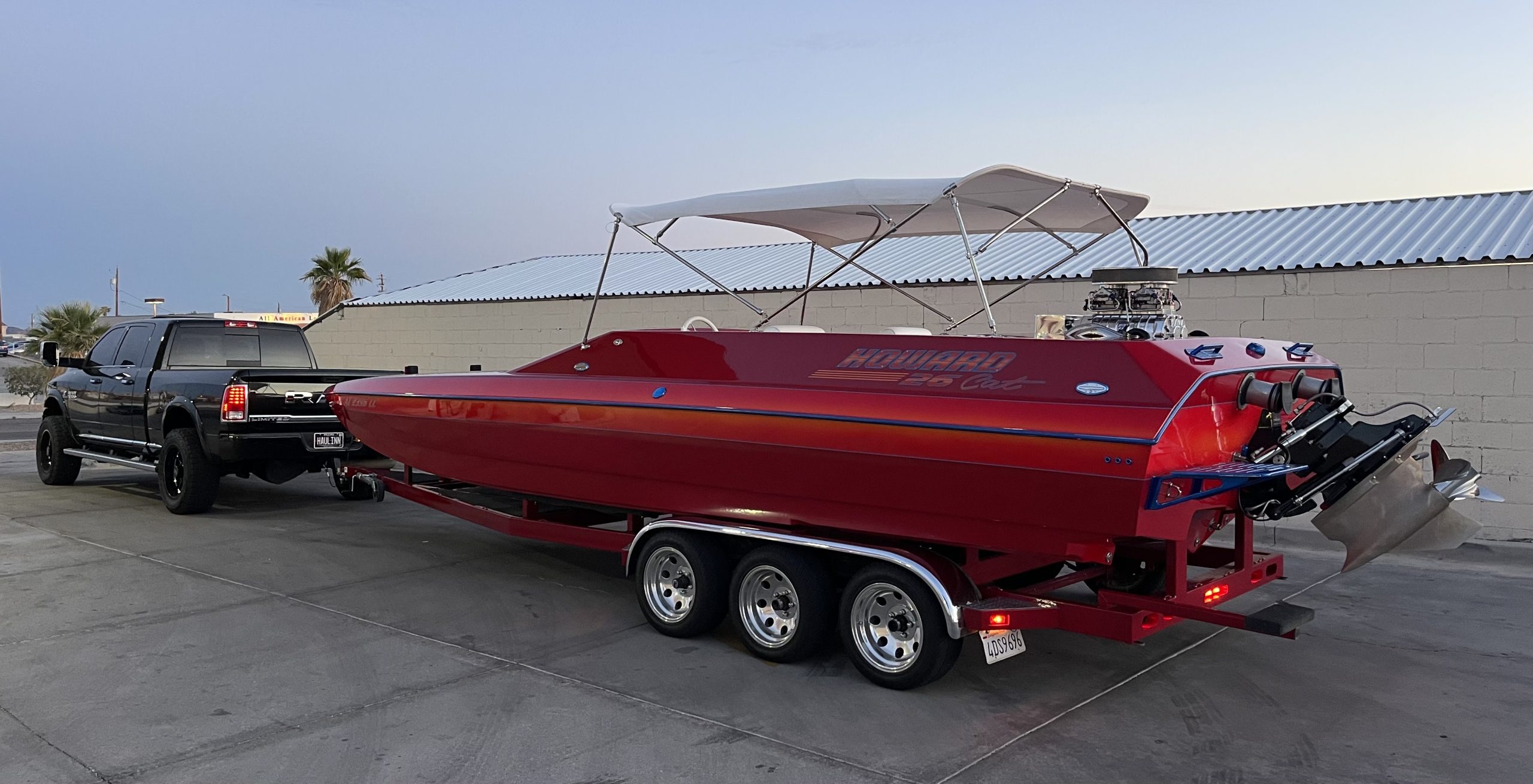 1998 Howard 26′ Cat 1075hp 122mph Str8Up Toy Trader