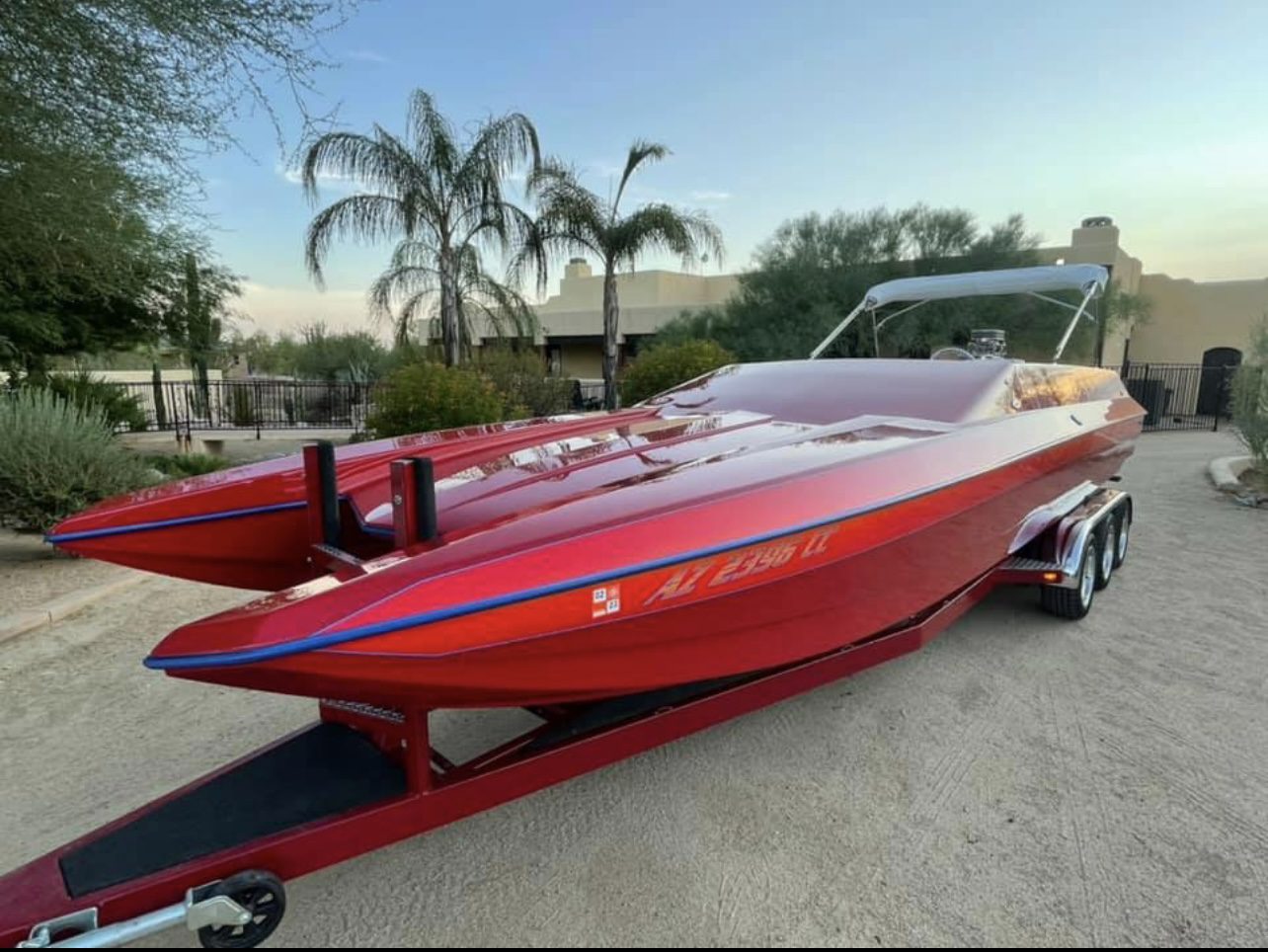 1998 Howard 26′ Cat 1075hp 122mph Str8Up Toy Trader