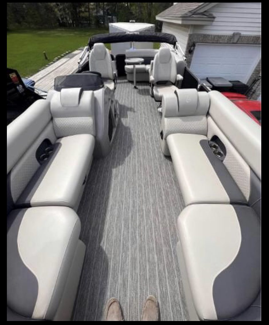 Sell or Trade! 2022 Premier 210 Sunsation Pontoon 115HP Suzuki w ...