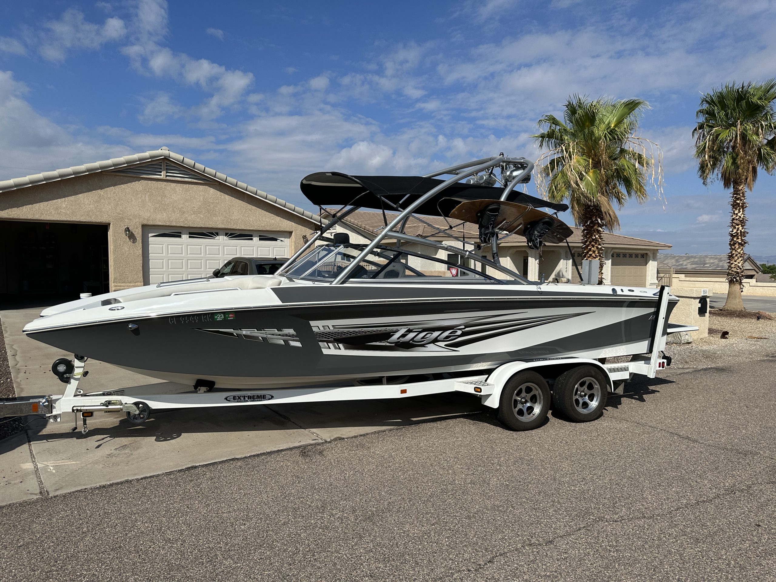 2008 Tige RZ4 Wakeboard Boat Str8Up Toy Trader