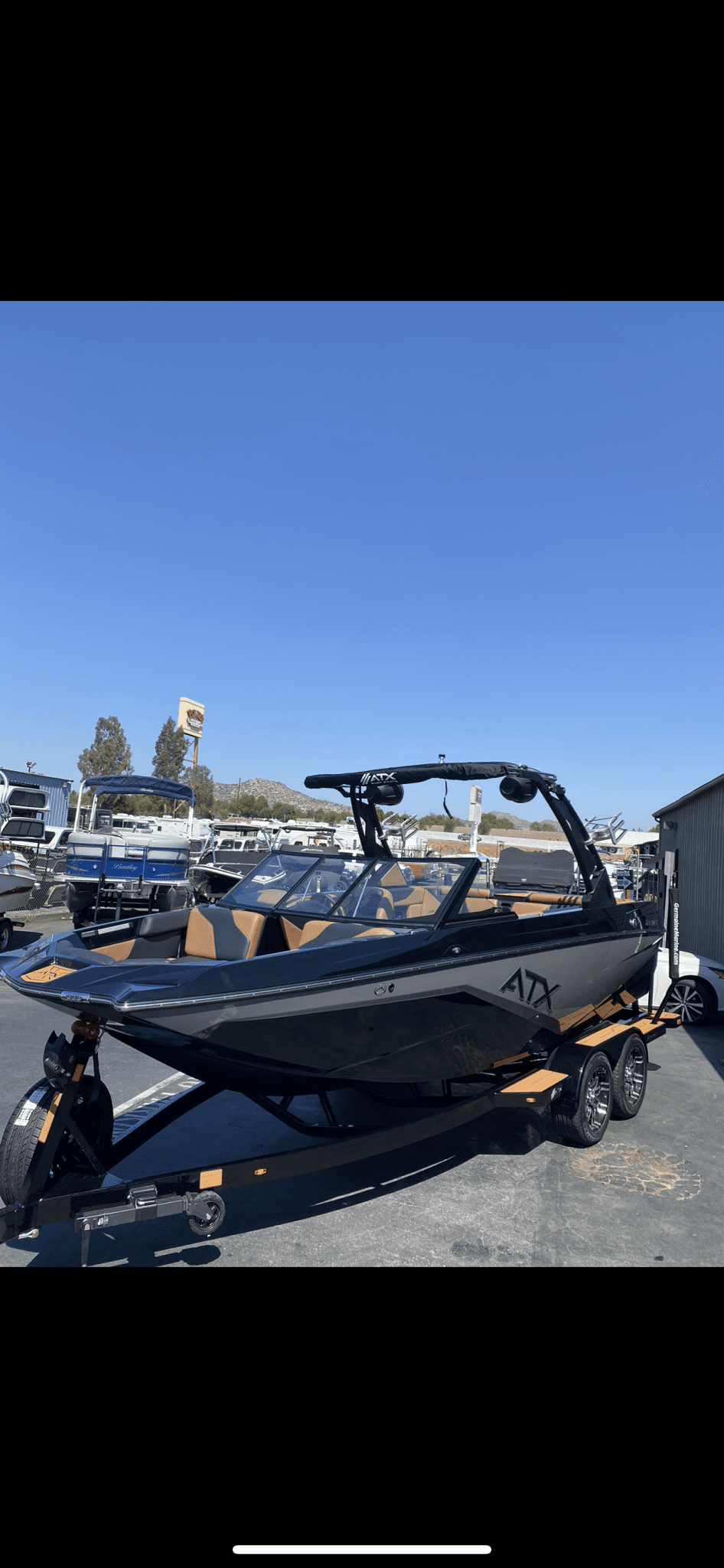 Wakeboard Boat, 2021 ATX 22Type S Str8Up Toy Trader