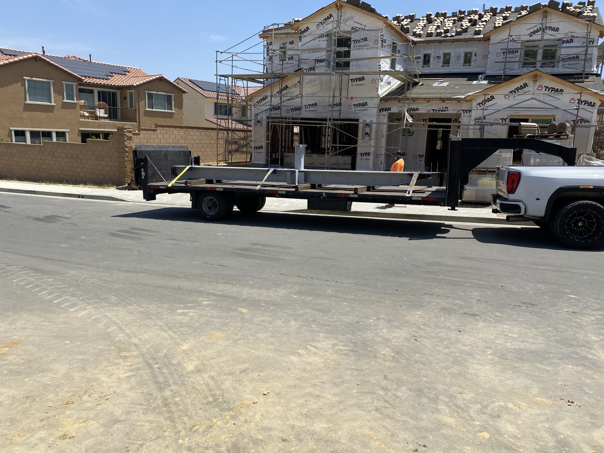 Hot shot flatbed trailer Str8Up Toy Trader