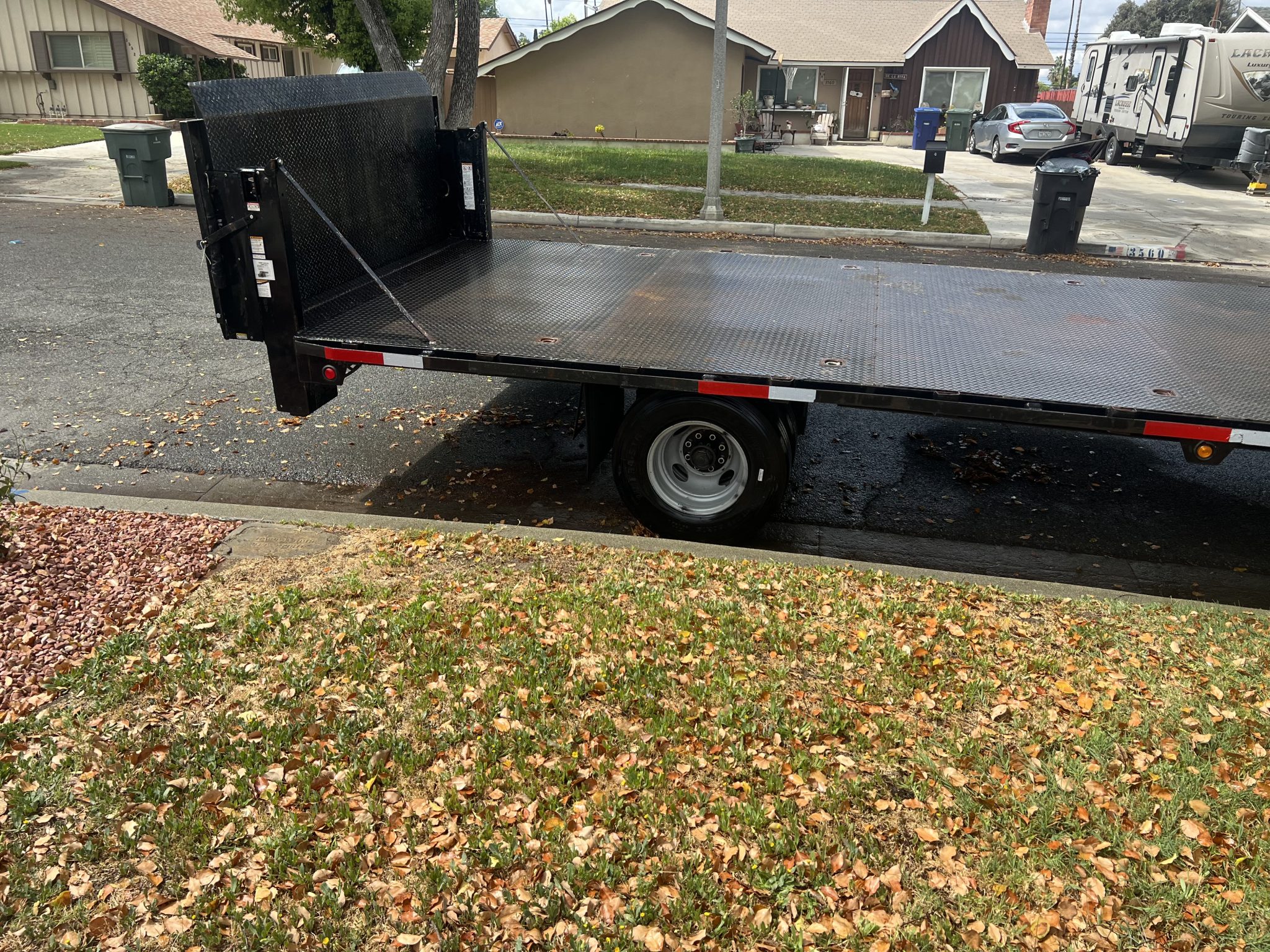 Hot shot flatbed trailer Str8Up Toy Trader
