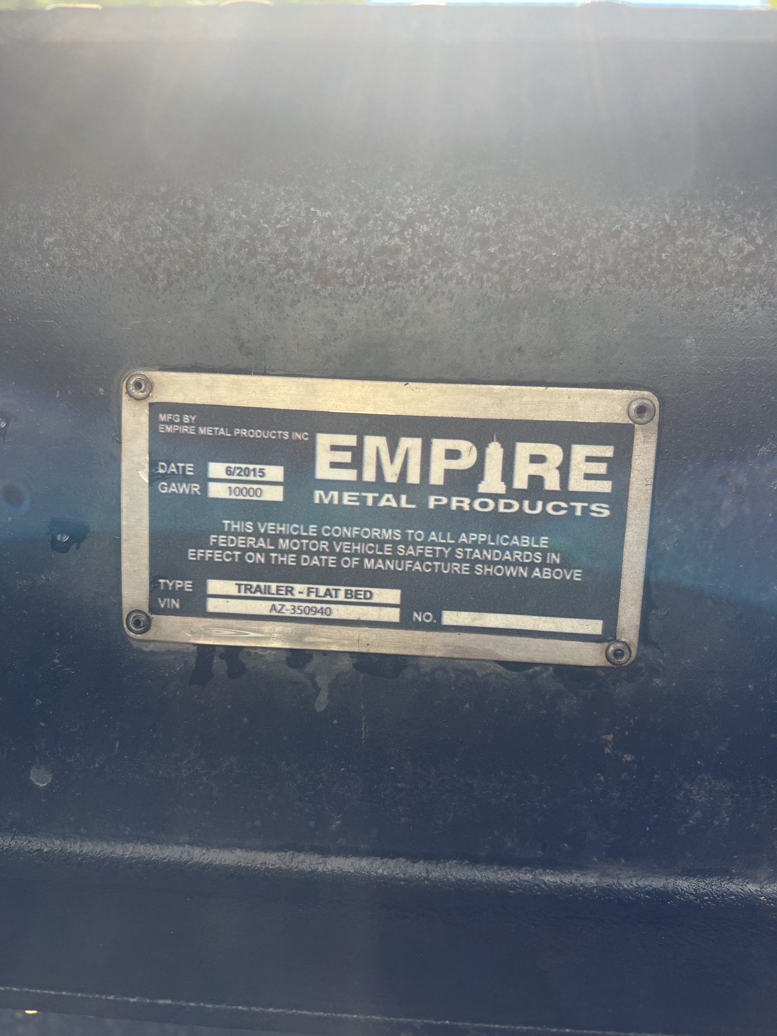 Hot shot flatbed trailer Str8Up Toy Trader