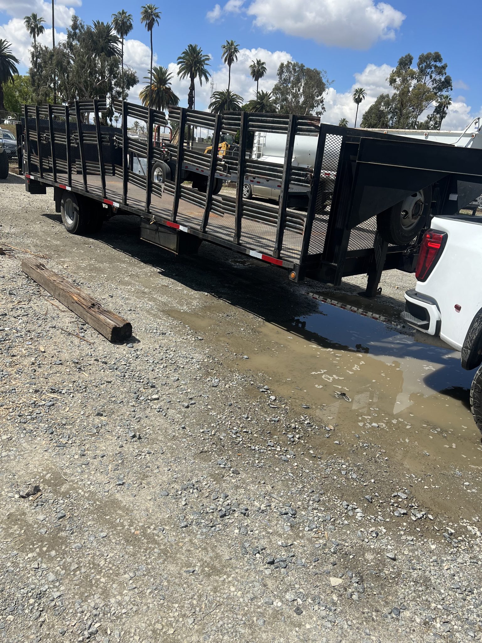 Hot shot flatbed trailer Str8Up Toy Trader