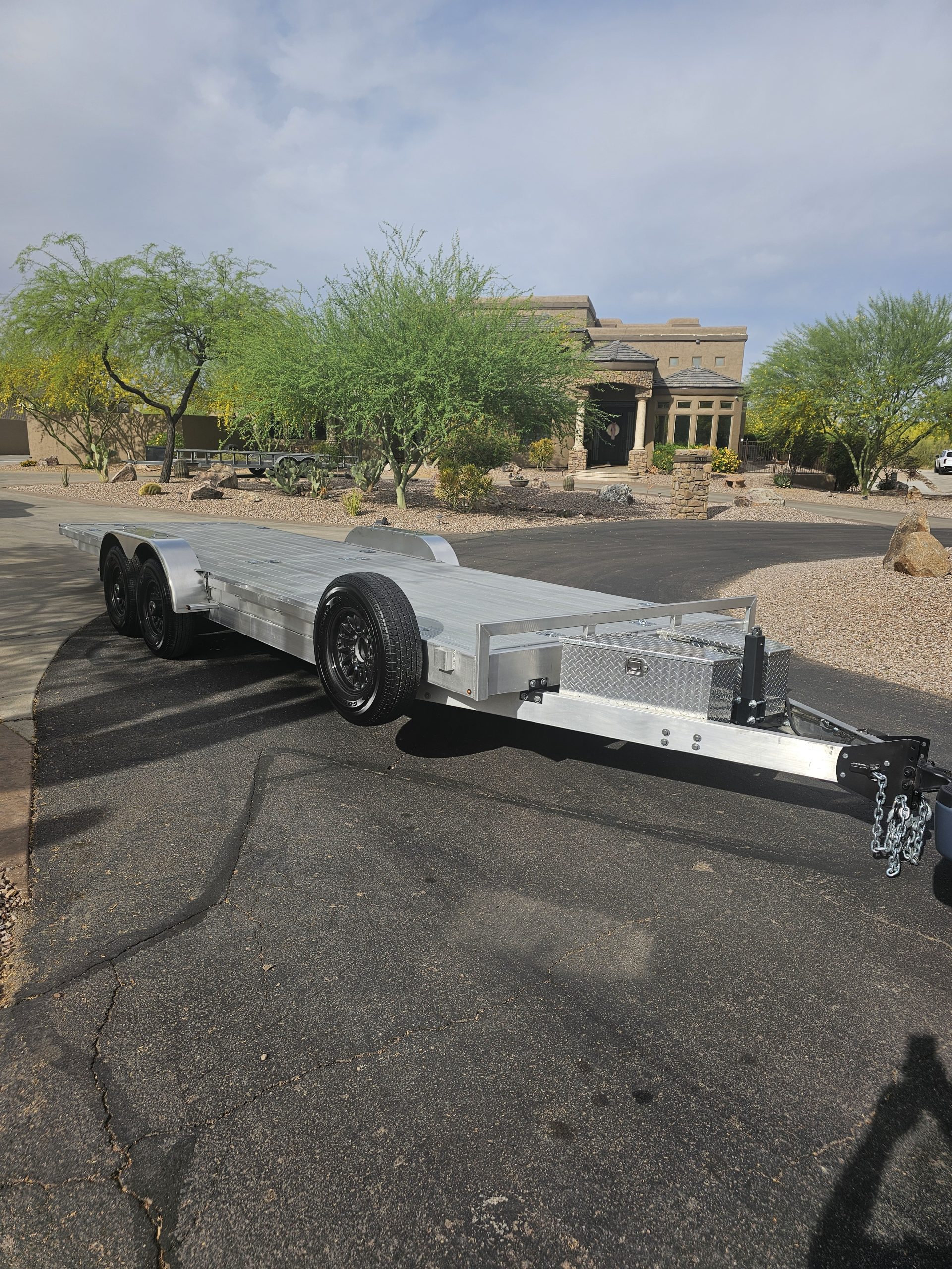 2022 H & H 24′ Aluminum Tilt Trailer*