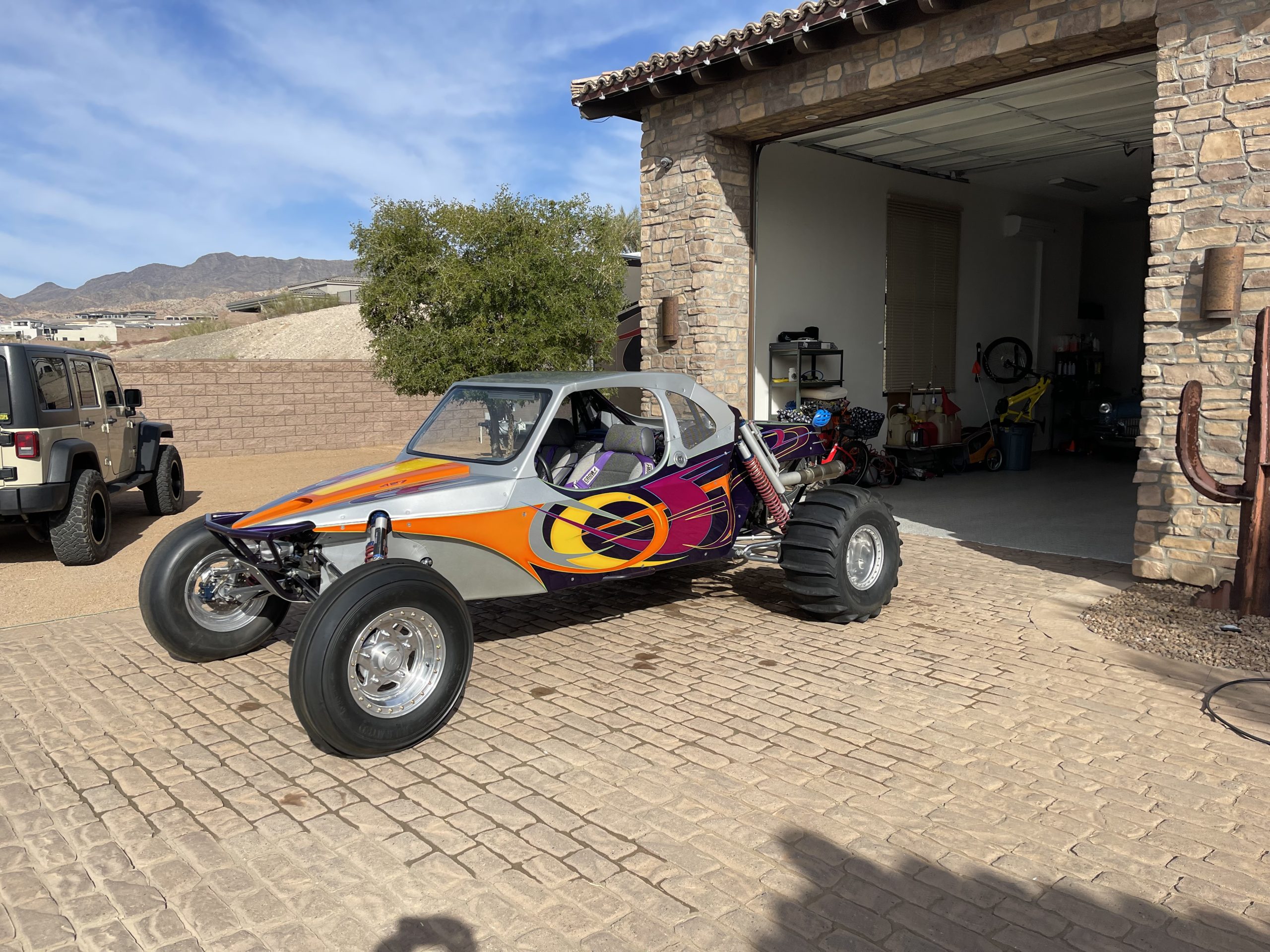 Alumicraft Mid Engine Sand Car