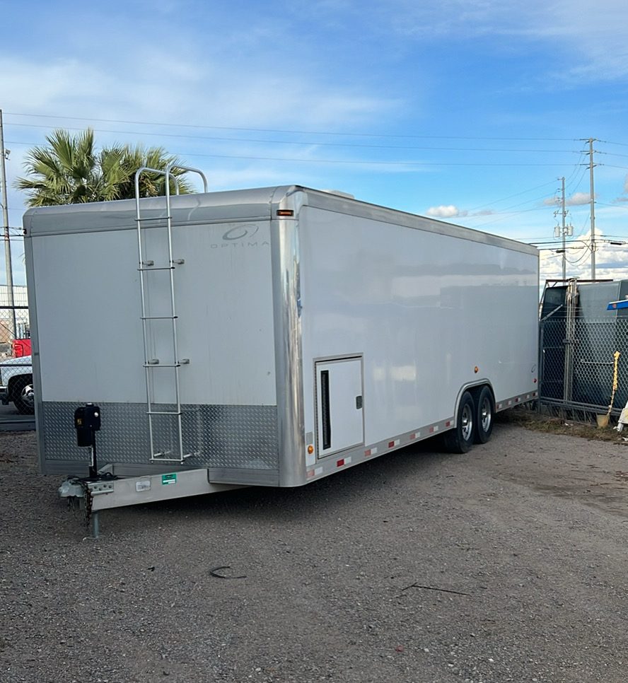 2005 Optima Pace Race Trailer 28’ All Aluminum