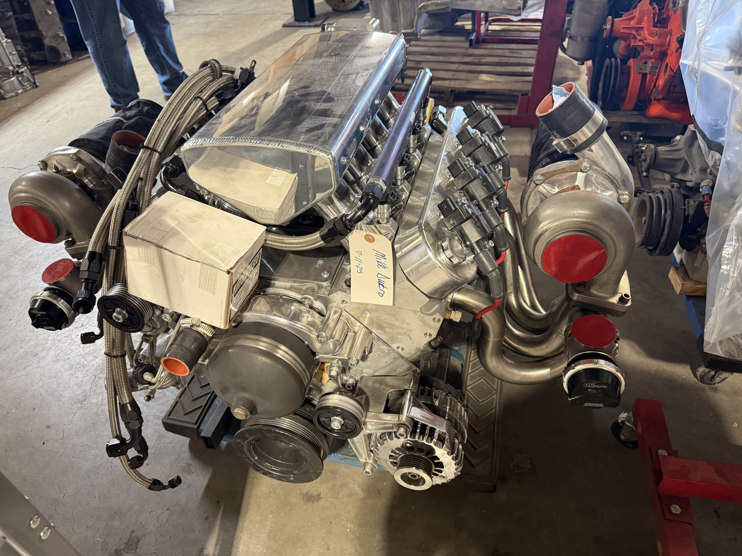 New Klein GM 6.2L 415 CU Inch Twin Turbo Engine