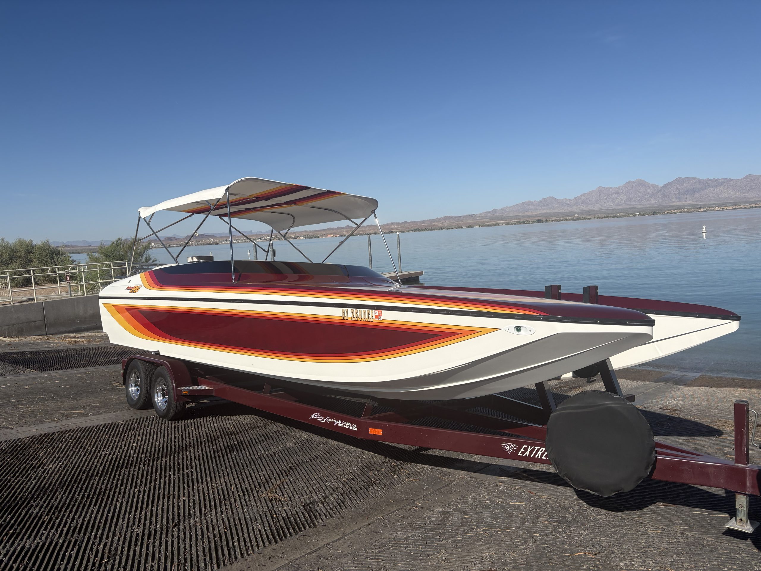 DCB MACH 26 540CI EFI SUPERCHARGED PRO MARINE BB 1100 HP*