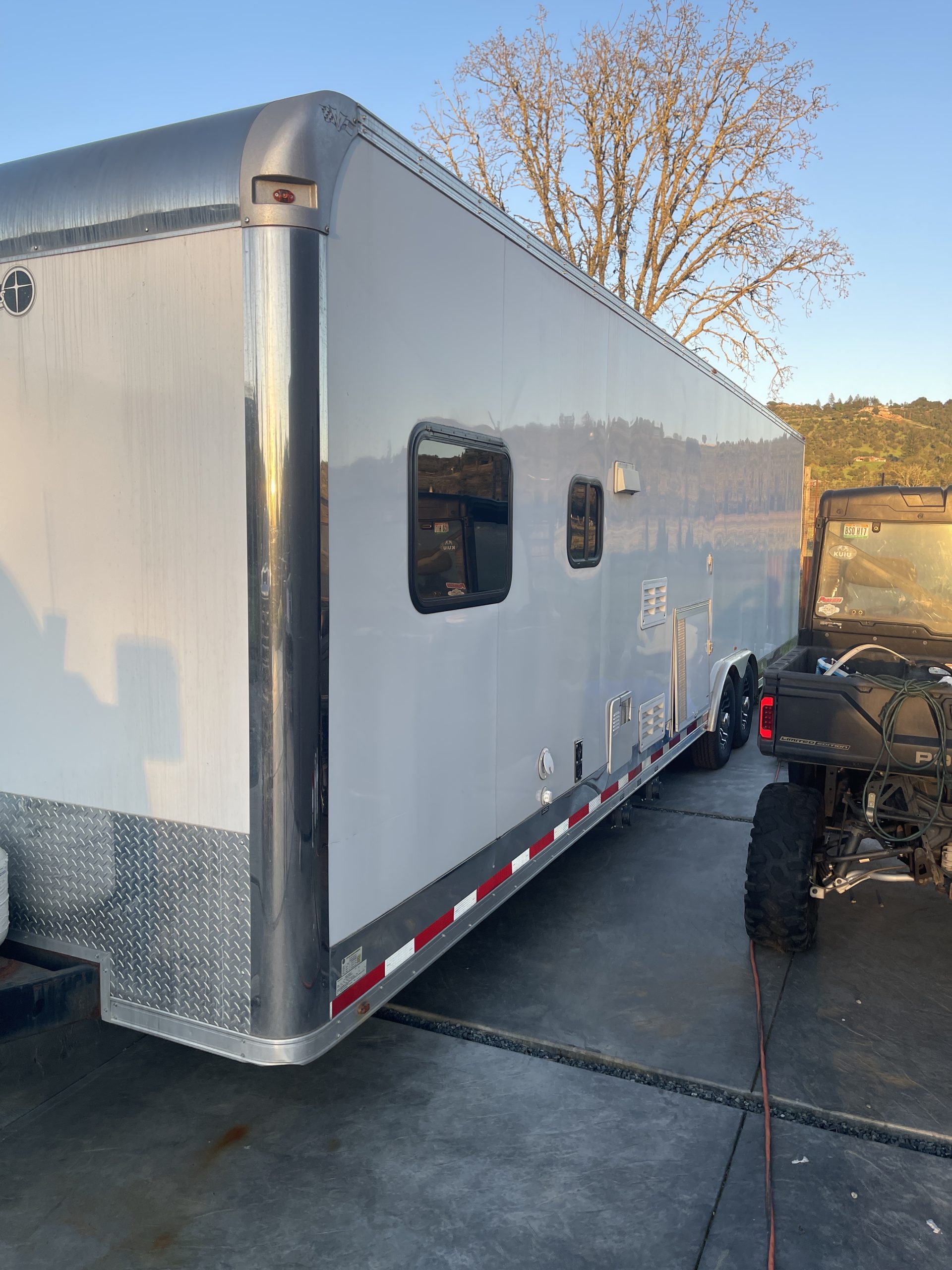 2022 Millennium Trailer with living quarters