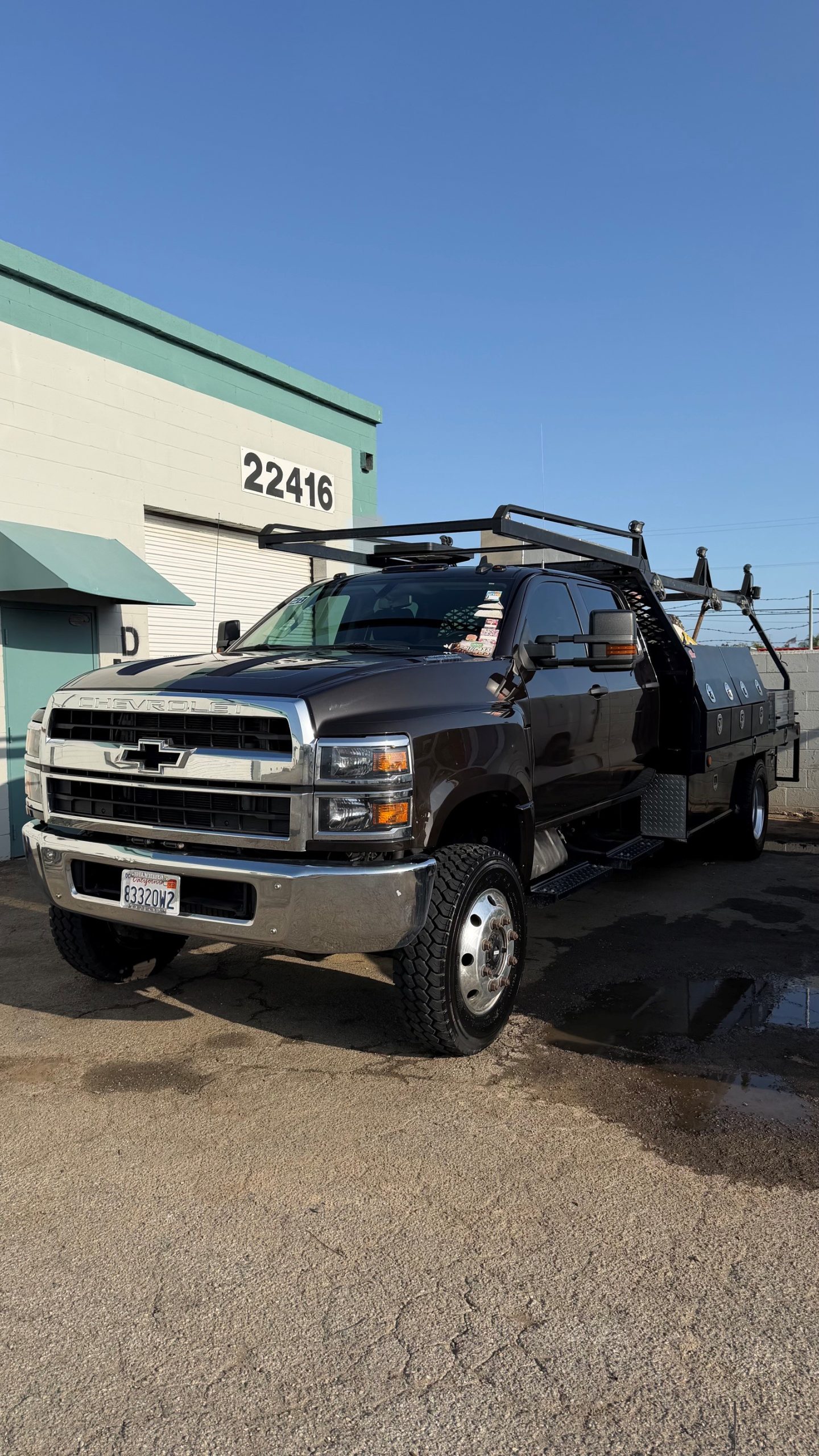 “Big Foot” 2019 Chevy Silverado 4500 4×4 Duramax Diesel Chase Truck