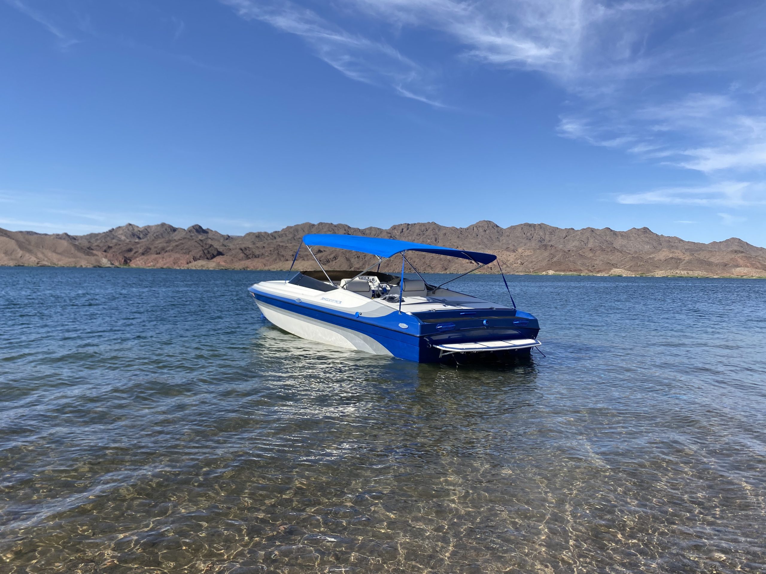 1999 Shockwave 25′  Tremor Closed Bow- Original Owner- 454 MAG MPI- Indoor*